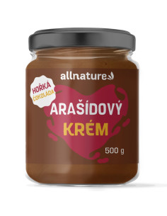Allnature Mogyoróvaj keserű csokoládéval 500 g