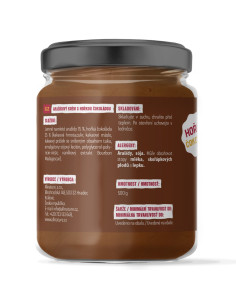 Allnature Mogyoróvaj keserű csokoládéval 500 g 2