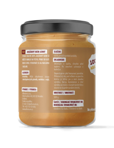 Allnature sima mogyoróvaj 500 g