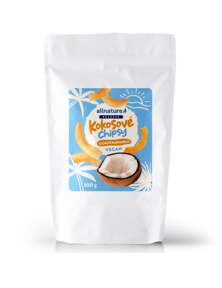 Allnature karamellás kókuszchips 100 g