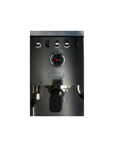 Gaggia Classic GT rozsdamentes acél karos kávéfőző