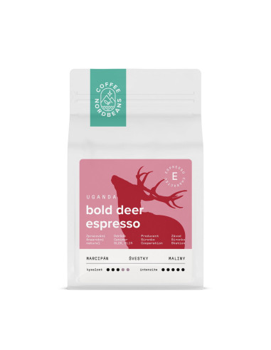 Nordbeans Uganda Bold Deer ESPRESSO 250 g