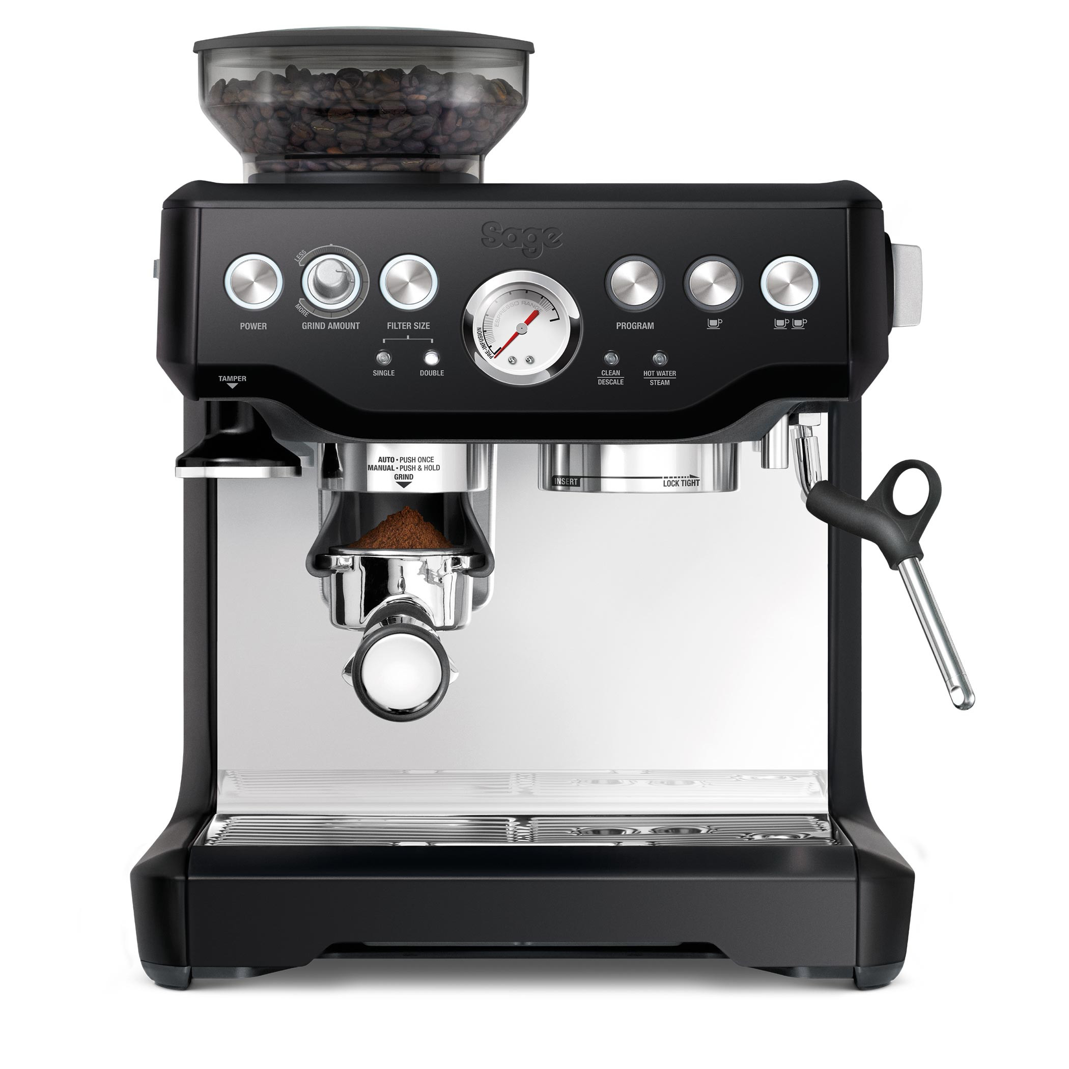 SAGE The Barista Express™ BES875BTR Black kávéfőző