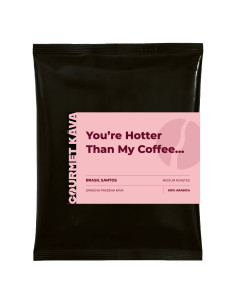 Coffee Brasil Santos 250 g, közepes pörkölésű kávébabok
