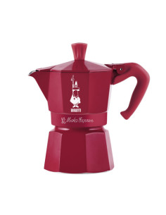 Bialetti Moka Express 3 šálky Candyland červená