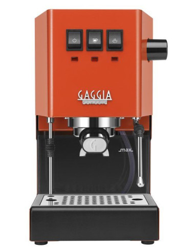 GAGGIA Classic E24 karos kávéfőző, korallszínű (Lobster Red)