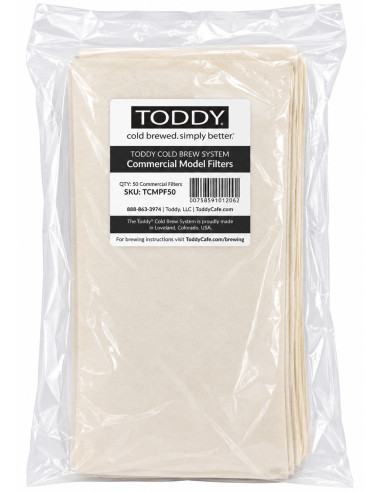 Papírové filtry Toddy® Cold Brew System Commercial 50ks