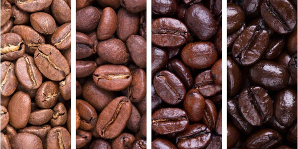 Könnyű vagy sötét kávé pörkölés